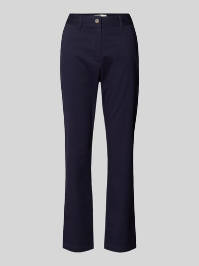 Gant Slim Fit Chino im unifarbenen Design Marine 2