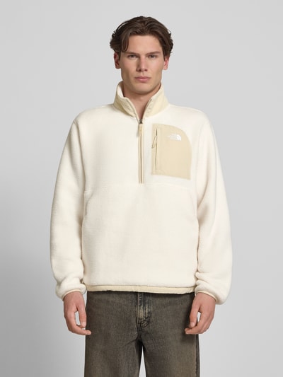 The North Face Fleecepullover mit Napoleontasche Modell 'YUMIORI' Offwhite 4