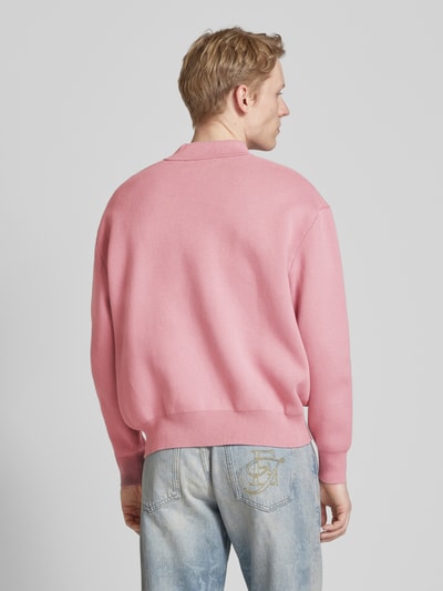 BLKVIS Gebreide pullover met polokraag Oudroze - 5