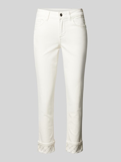 Liu Jo White Skinny Fit Jeans im 5-Pocket-Design Offwhite 2