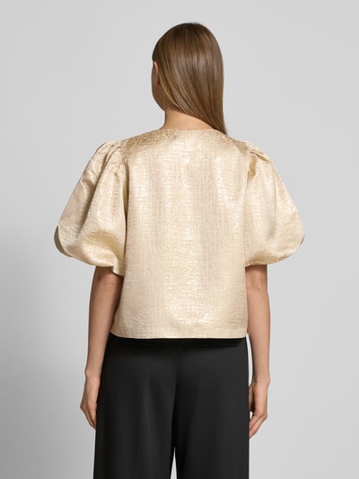 b.young Blazer mit Rundhalsausschnitt Modell 'DARIELLA' Camel 5