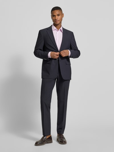 ETERNA Comfort Fit Business-Hemd aus Baumwolle mit Kentkragen Flieder 1