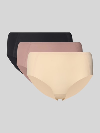 DORINA Slips im nahtlosen Design Modell 'Airlite' im 3er-Pack Beige 1