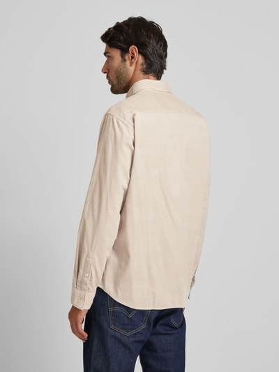 Marc O'Polo Regular fit corduroy overhemd van puur biologisch katoen Offwhite - 5