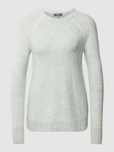 Montego Gebreide pullover met streepmotief Metallic turquoise - 2