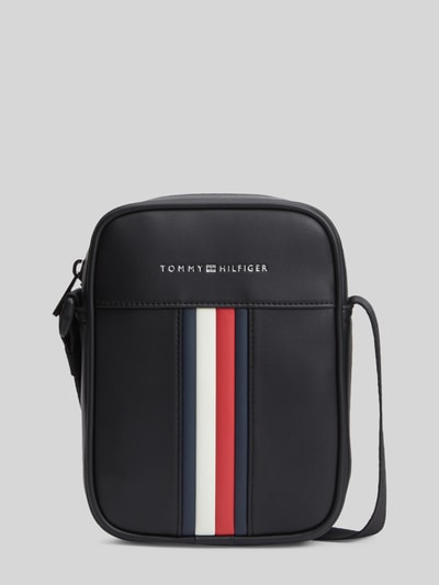 Tommy Hilfiger torba na ramię w materiał skóropodobny model 'TH METRO MINI REPORTER' BLACK 2
