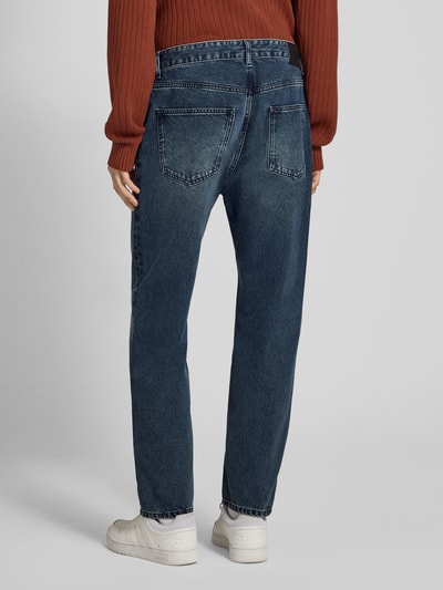 Marc O'Polo Denim Tapered Loose Fit Jeans aus reiner Baumwolle Dunkelblau 5