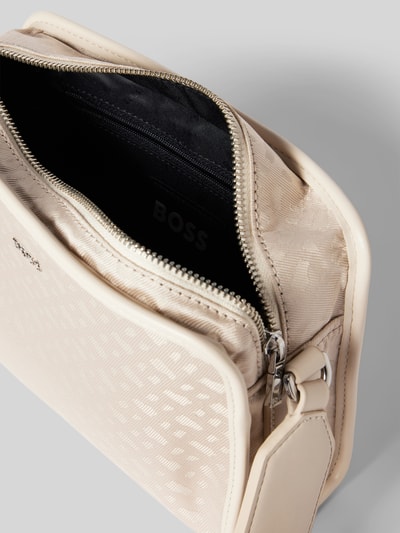 BOSS Crossbody Bag mit Label-Detail Modell 'Sandy' Sand 5