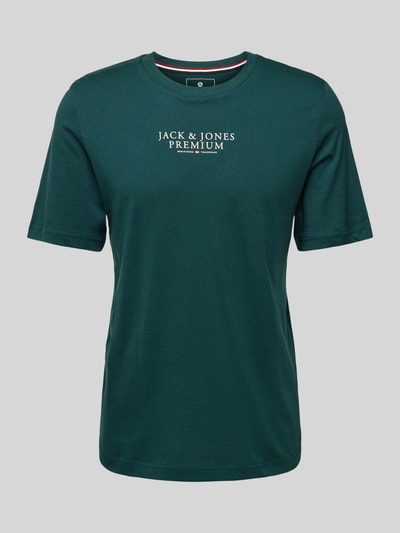 Jack & Jones Premium T-shirt met labelprint Groen - 2