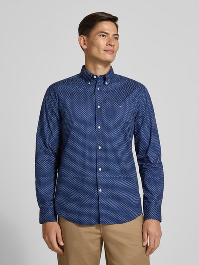 Tommy Hilfiger Regular Fit Freizeithemd aus reiner Baumwolle Blau 4
