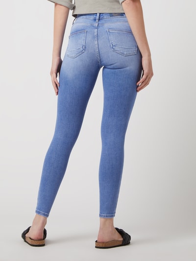 Only Skinny Fit Jeans mit Stretch-Anteil Modell 'Power' Jeansblau 5