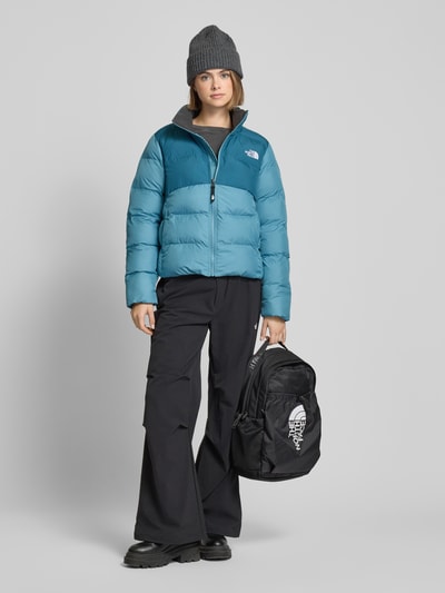 The North Face Steppjacke mit Stehkragen Modell 'Saikuru' Petrol 1