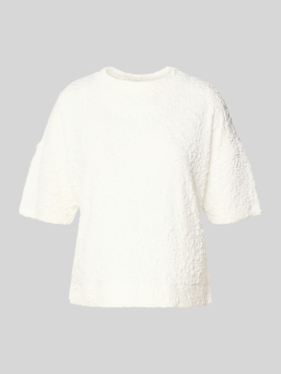 someday. Relaxed fit T-shirt van viscosemix model 'Keena' Offwhite - 2