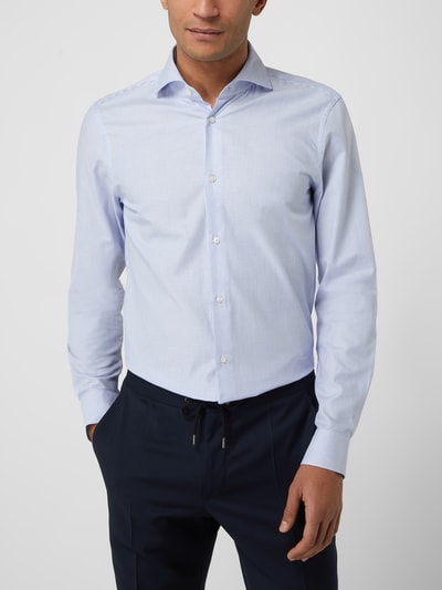 Joop! Slim Fit Slim Fit Business-Hemd aus Baumwolle  Bleu 4