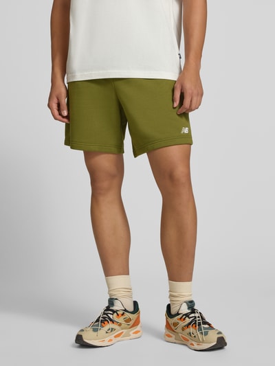 New Balance Sweatshorts aus Baumwoll-Mix Modell 'FRENCH' Gruen 4