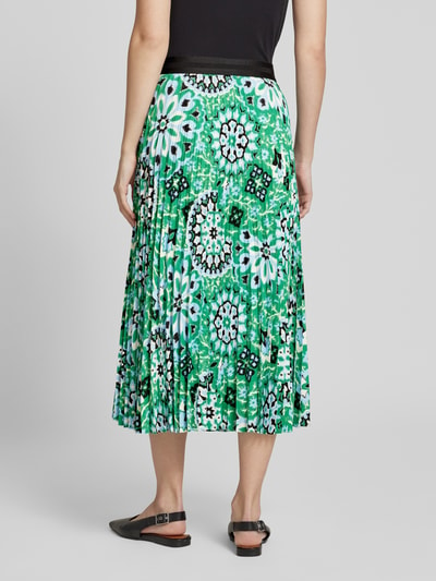 comma Midirok met plissévouwen Groen - 5