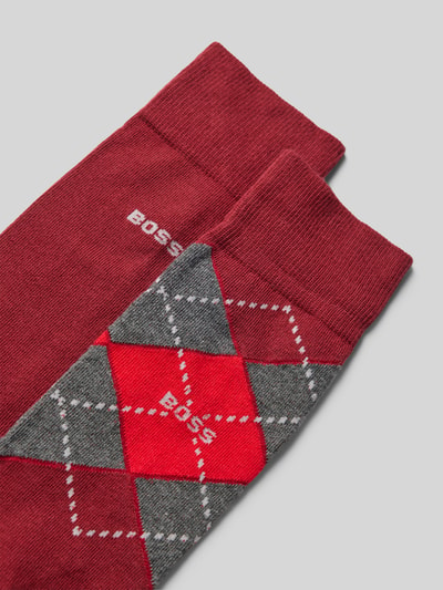 BOSS Socken mit Label-Detail im 2er-Pack Rot 2