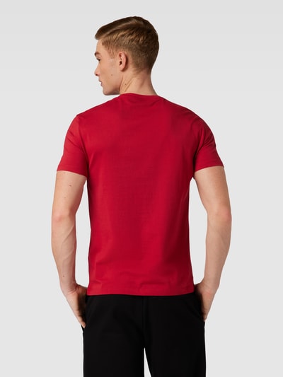 Armani Exchange T-Shirt mit Motiv-Stitching Modell 'Chinese Big Dragon' Rot 5