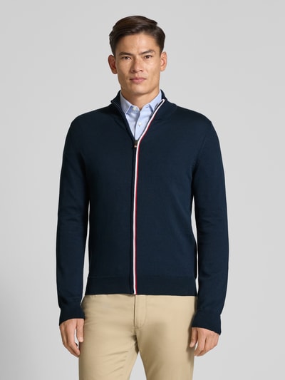 HECHTER PARIS Jack met labelpatch Marineblauw - 4