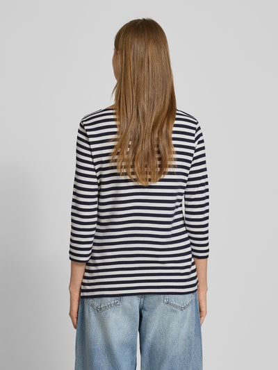 Christian Berg Woman Shirt met 3/4-mouwen en ronde hals Donkerblauw - 5