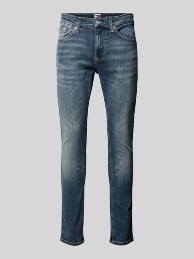 Tommy Jeans Jeansy o kroju slim fit z 5 kieszeniami model ‘AUSTIN’ Jeansowy niebieski 2