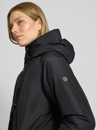 Didriksons Parka met capuchon, model 'ALANA' Zwart - 3