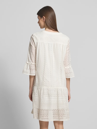 Vero Moda Regular Fit Spitzenkleid aus Baumwoll-Mix Modell 'HONEY' Offwhite 5
