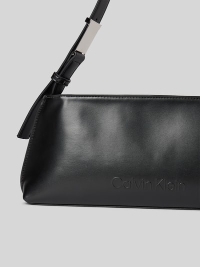 CK Calvin Klein Torebka z detalem z logo Czarny 3