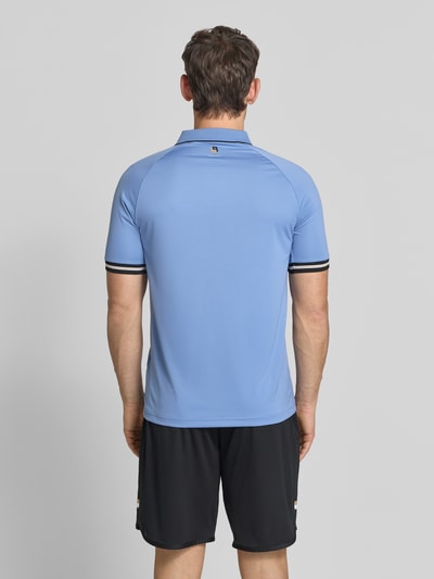 BOSS Green Regular Fit Poloshirts mit Kontrastdetails Ocean 5