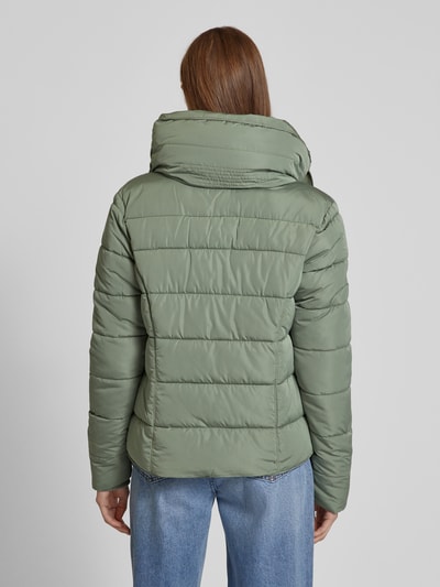 ZABAIONE Steppjacke mit Tunnelzug Khaki 5