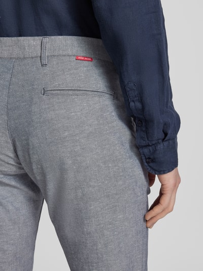 JOOP! Jeans Chinosy o kroju modern fit ze szlufkami na pasek model ‘Matthew’ Granatowy 3