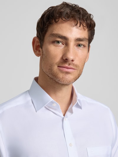 OLYMP Regular Fit Business-Hemd mit Kentkragen Weiss 3