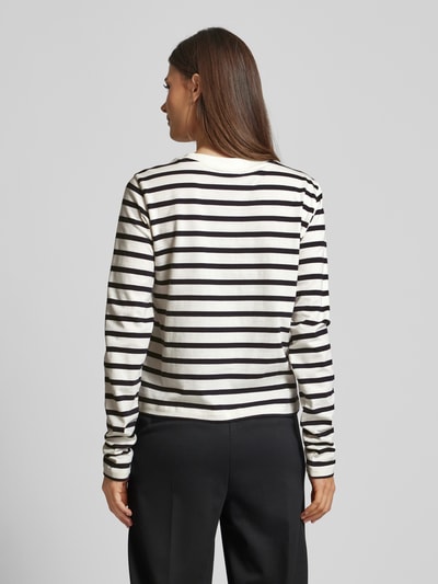 JAKE*S STUDIO WOMAN Longsleeve mit Rundhalsausschnitt Dunkelblau 5