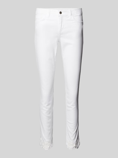 Liu Jo White Skinny Fit Jeans mit 5-Pocket-Design Weiss 2