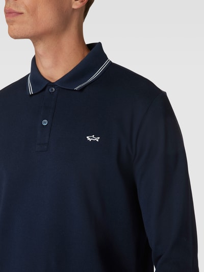 Paul & Shark Poloshirt mit Logo-Stitching (marine) online kaufen