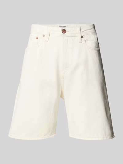 Jack & Jones Loose Fit Jeansshorts im 5-Pocket-Design Modell 'TONY' Weiss 2