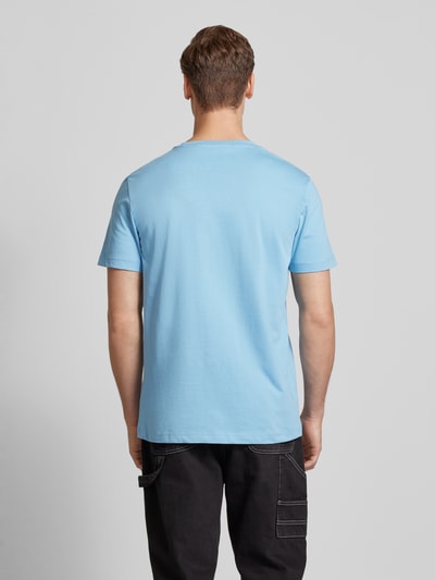 Calvin Klein Jeans T-Shirt mit Label-Print Modell 'MONOGRAM ECHO' Hellblau 5