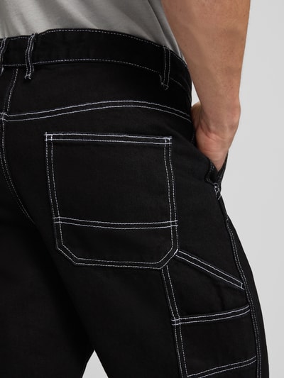 Redefined Rebel Shorts mit Kontrastnähten Modell 'Mito' Black 3
