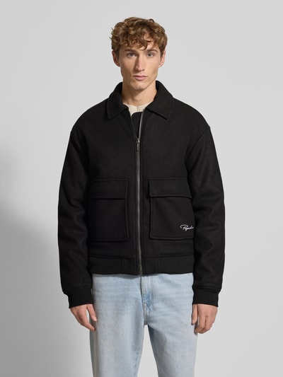 PEGADOR Jacke mit Reißverschluss Black 4