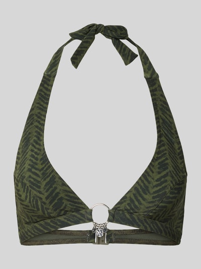 Banana Moon Bikini-Oberteil mit Charms Modell 'Lifo' Khaki 1