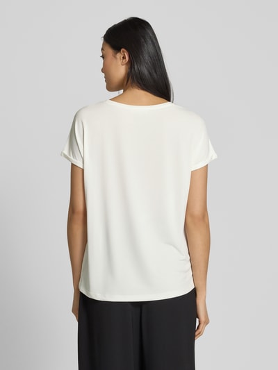 Christian Berg Woman T-shirt z okrągłym dekoltem Złamany biały 5