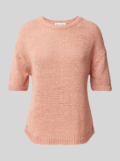 Marc O'Polo Loose Fit Strickpullover mit kurzem Arm Altrosa 1