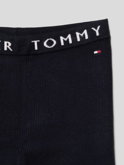 Tommy Hilfiger Teens Broek met ribstructuur Marineblauw - 2