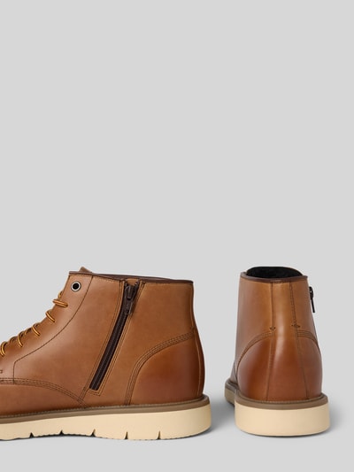 Geox Boots mit Reißverschluss Modell 'U POVE' Hellbraun 2