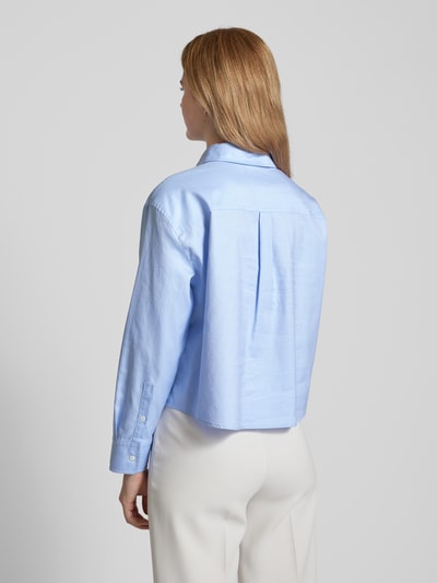 Weekend Max Mara Overhemdblouse met borstzak, model 'JOCK' Lichtblauw - 5