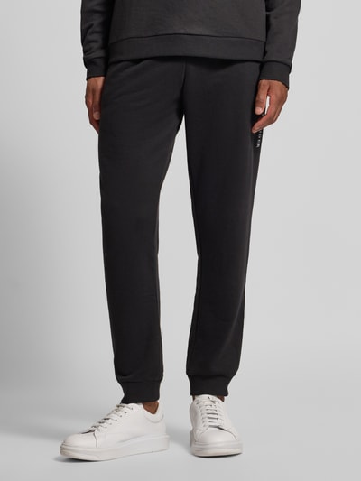 Tommy Hilfiger Regular Fit Sweatpants aus Baumwoll-Mix Black 4