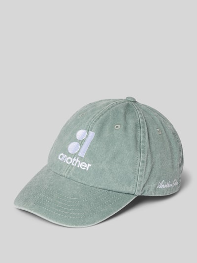 ANOTHER COTTON LAB Basecap mit Label-Stitching Schilf 1