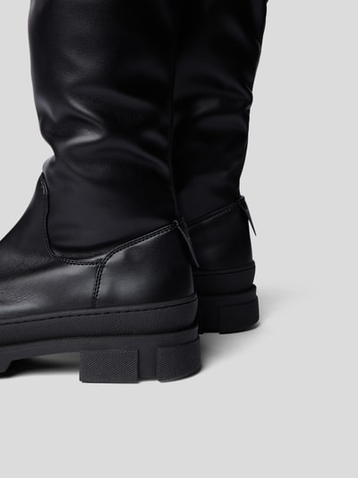 Philosophy di Lorenzo Ser Overknees mit Riemen Schwarz 3