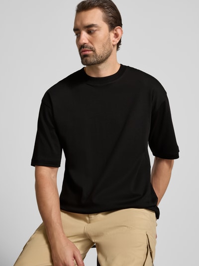 JAKE*S STUDIO MEN T-shirt met ronde hals Zwart - 3