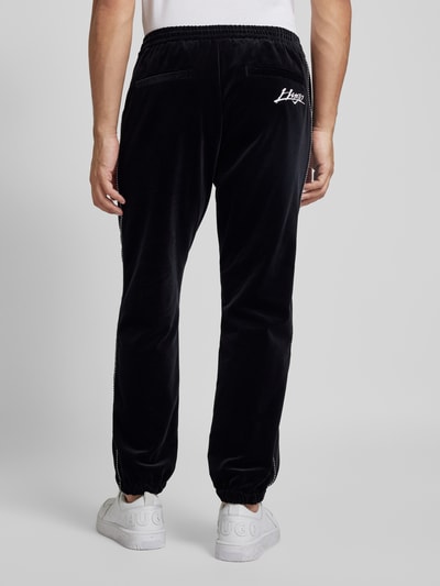 HUGO Sweatpants mit elastischem Bund Black 5